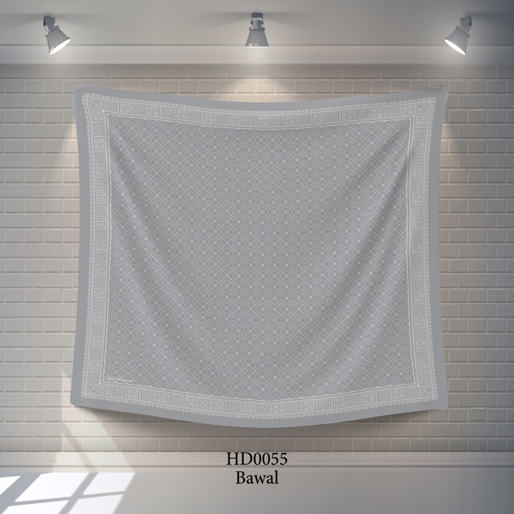 Tudung Bawal (Square Hijab) in HD0055
