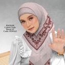 Tudung Bawal (Square Hijab) in HD0163